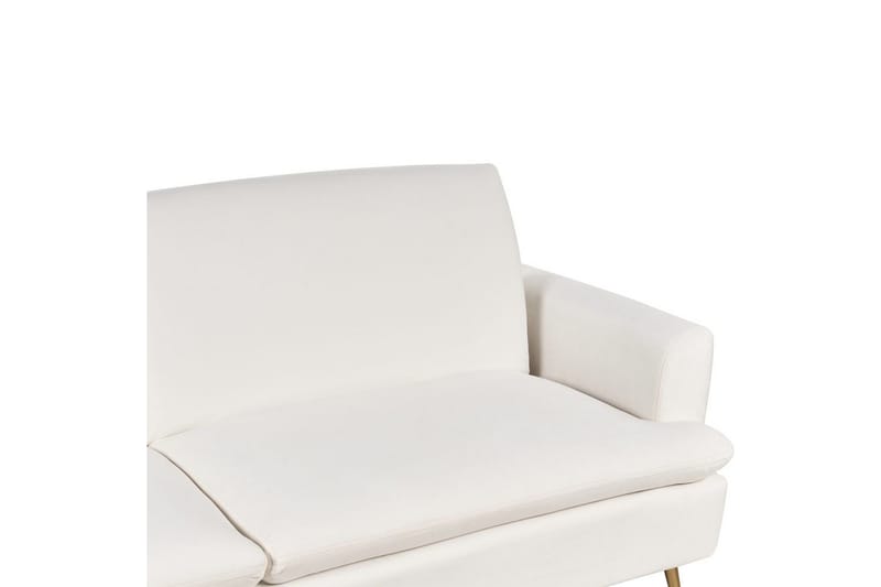 Sovesofa Vettre - Hvitt, gull - Møbler - Sofaer - Sovesofaer