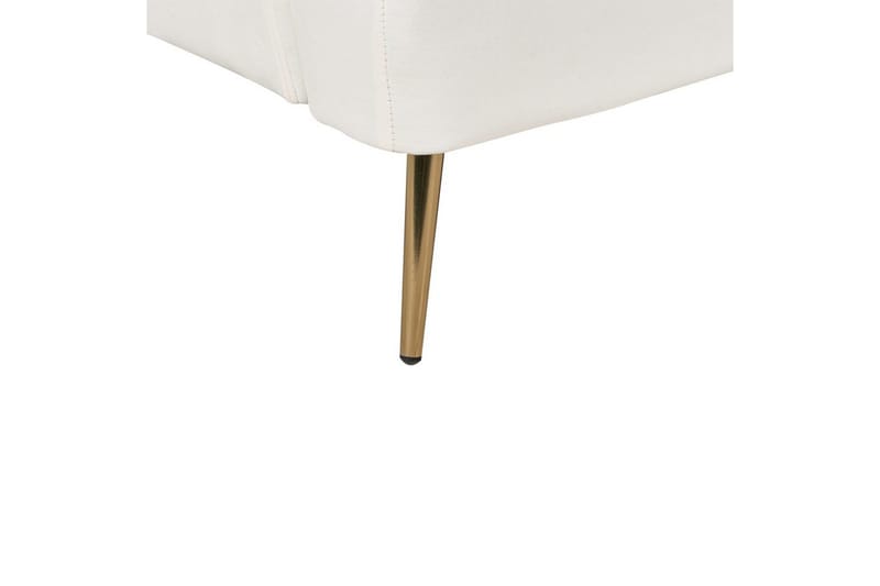 Sovesofa Vettre - Hvitt, gull - Møbler - Sofaer - Sovesofaer