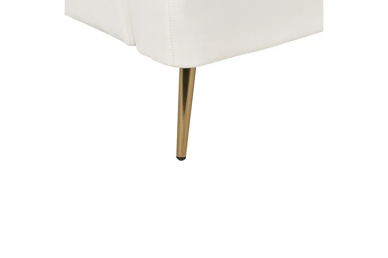 Sovesofa Vettre - Hvitt, gull - Møbler - Sofaer - Sovesofaer