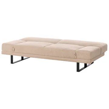 Sovesofa York Bouclé - Sandbeige - Møbler - Sofaer - Sovesofaer