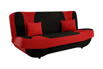 Sovesofa Pinto - Rød - Møbler - Sofaer - Sovesofaer