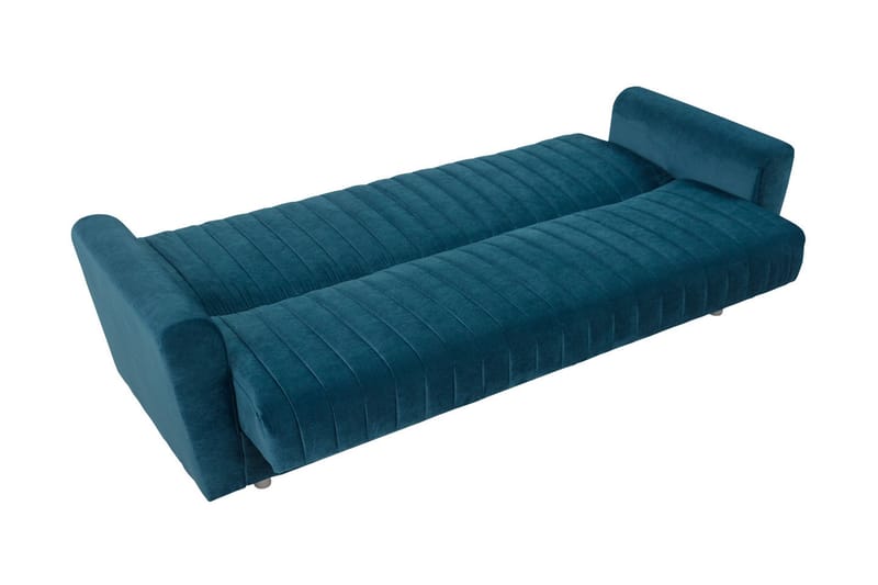 Spesserud Sofa - Blå - Sovesofaer - 4 seters sovesofa - Fløyel sofaer