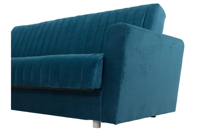 Spesserud Sofa - Blå - Sovesofaer - 4 seters sovesofa - Fløyel sofaer