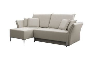 Staffin 3-seters Hjørnesovesofa - Beige - Møbler - Sofaer - Sovesofaer