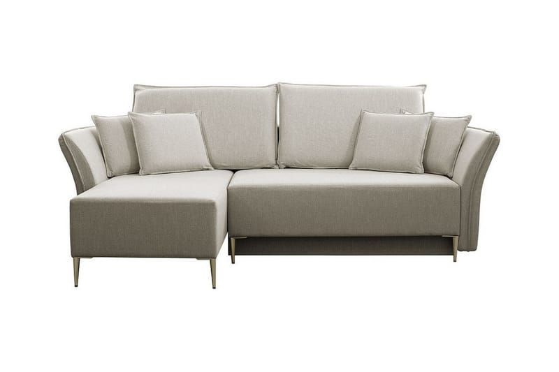 Staffin 3-seters Hjørnesovesofa - Beige - Møbler - Sofaer - Sovesofaer