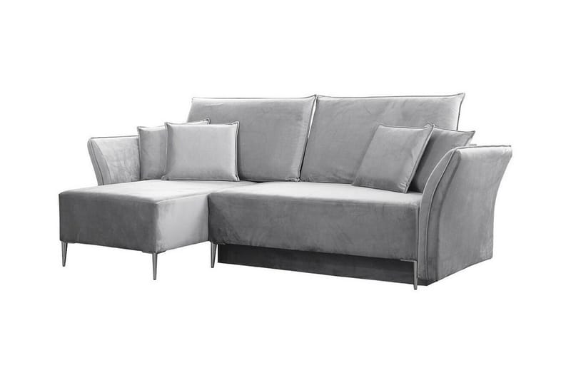 Staffin 3-seters Hjørnesovesofa - Lysegrå - Møbler - Sofaer - Sovesofaer