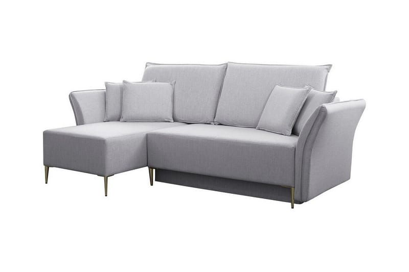 Staffin 3-seters Hjørnesovesofa - Lysegrå - Møbler - Sofaer - Sovesofaer