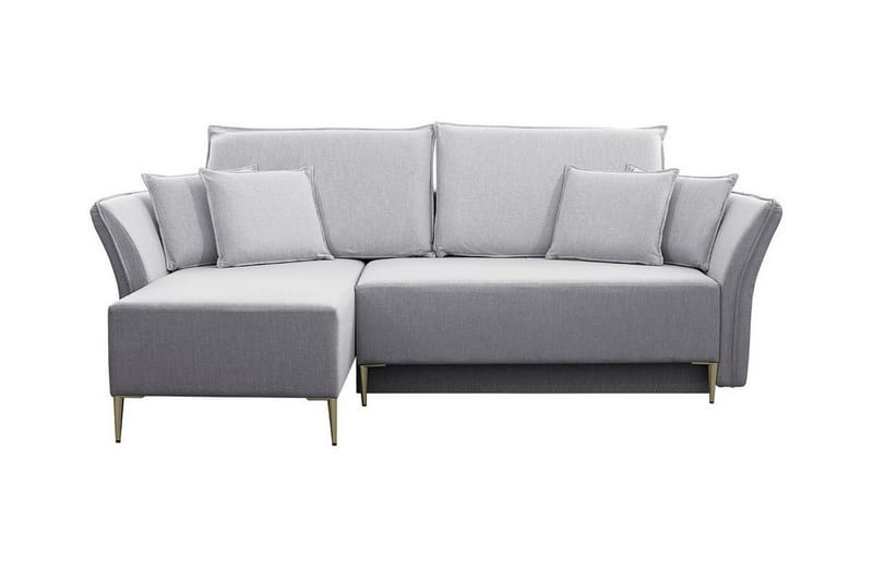Staffin 3-seters Hjørnesovesofa - Lysegrå - Møbler - Sofaer - Sovesofaer