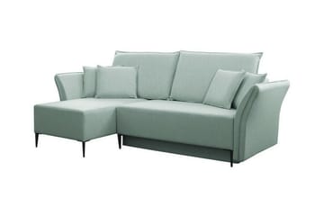 Staffin 3-seters Hjørnesovesofa - Lysegrønn/Grønn/Mynte - Møbler - Sofaer - Sovesofaer