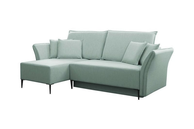 Staffin 3-seters Hjørnesovesofa - Lysegrønn/Grønn/Mynte - Møbler - Sofaer - Sovesofaer