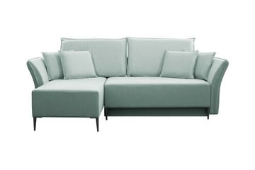 Staffin 3-seters Hjørnesovesofa - Lysegrønn/Grønn/Mynte - Møbler - Sofaer - Sovesofaer