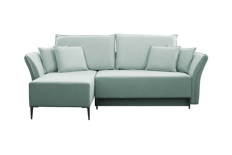 Staffin 3-seters Hjørnesovesofa - Lysegrønn/Grønn/Mynte - Møbler - Sofaer - Sovesofaer