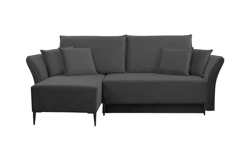 Staffin 3-seters Hjørnesovesofa - Mørkegrå - Møbler - Sofaer - Sovesofaer