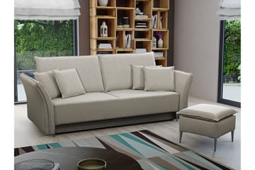 Staffin 3-seters Sovesofa - Beige/Lys Beige - Møbler - Sofaer - Sovesofaer