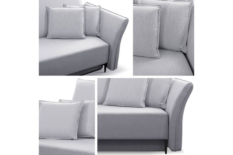 Staffin 3-seters Sovesofa - Lysegrå - Møbler - Sofaer - Sovesofaer