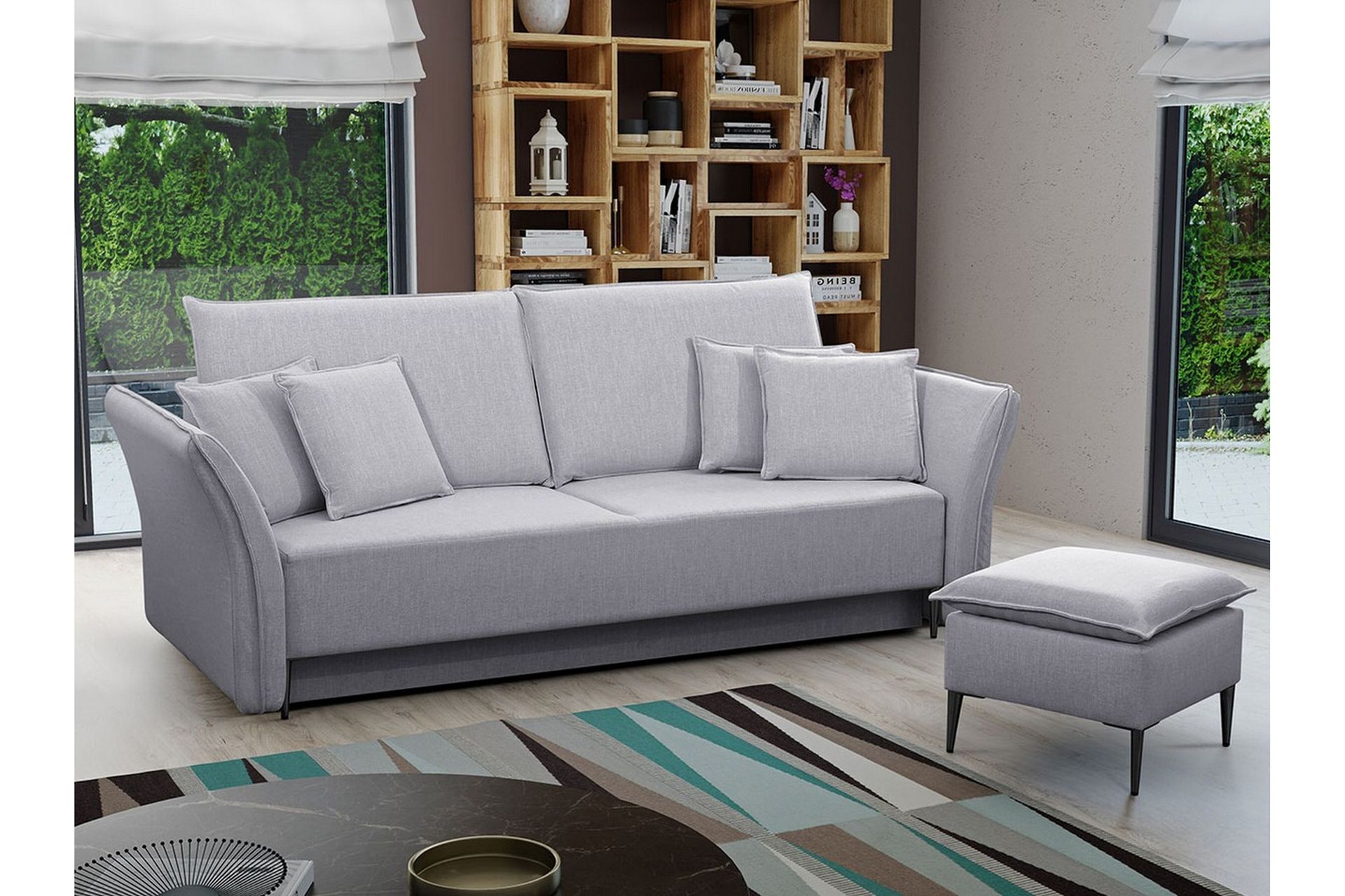 Staffin 3-seters Sovesofa - Lysegrå - Møbler - Sofaer - Sovesofaer