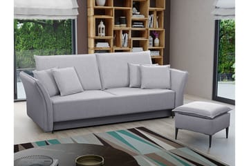 Staffin 3-seters Sovesofa - Lysegrå - Møbler - Sofaer - Sovesofaer
