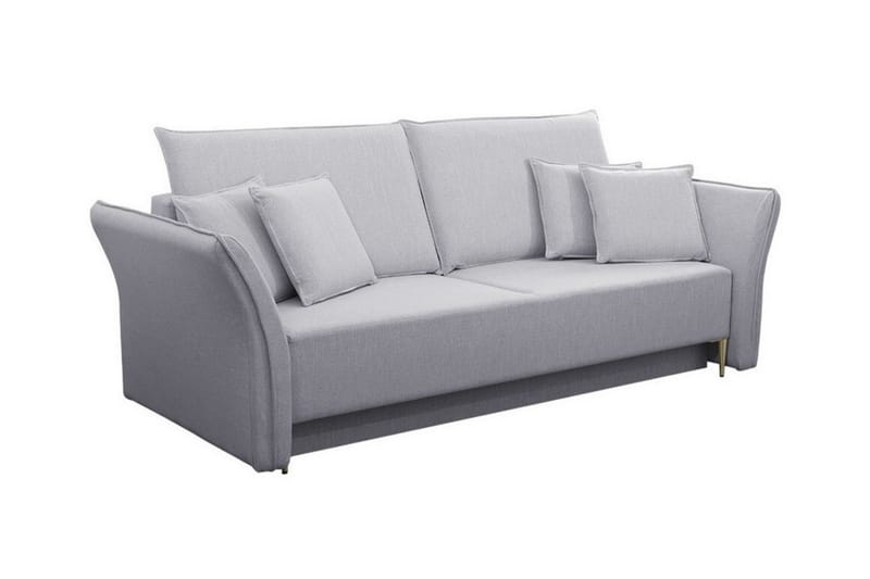Staffin 3-seters Sovesofa - Lysegrå - Møbler - Sofaer - Sovesofaer