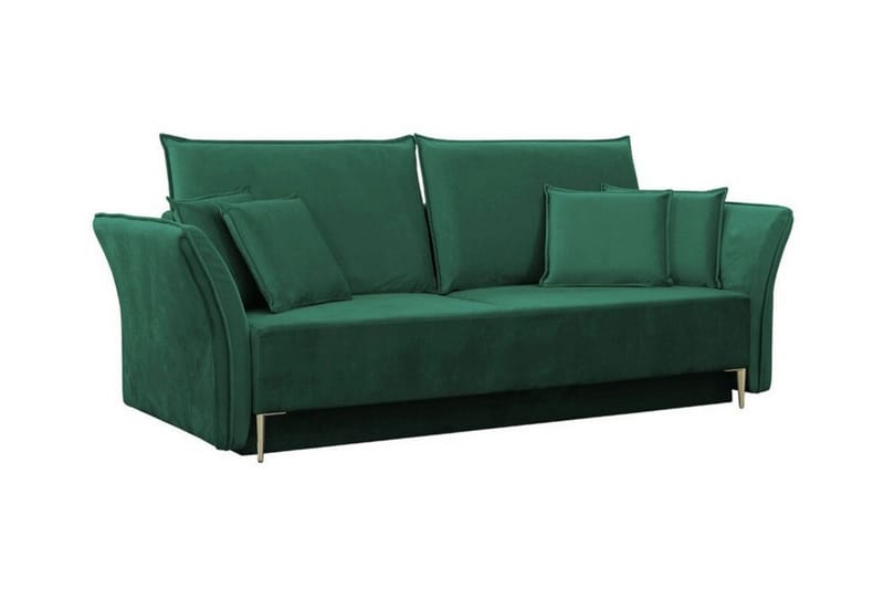 Staffin 3-seters Sovesofa - Mørkegrønn - Møbler - Sofaer - Sovesofaer