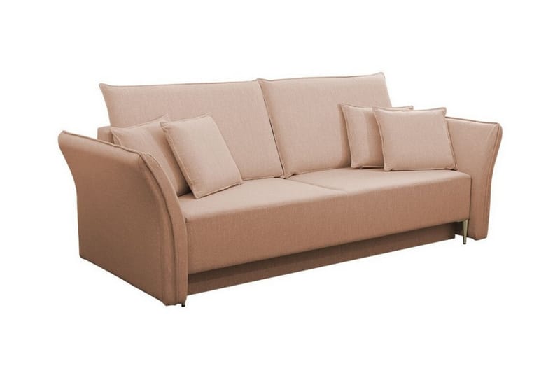 Staffin 3-seters Sovesofa - Rosa - Møbler - Sofaer - Sovesofaer