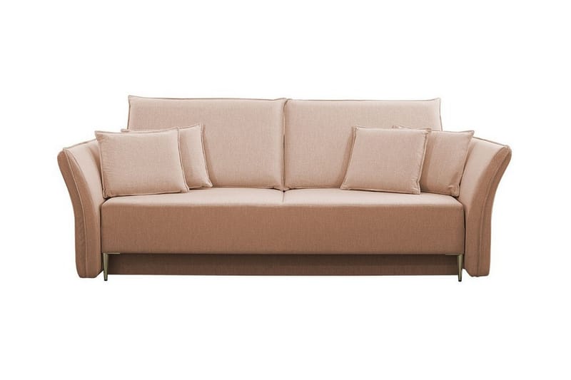Staffin 3-seters Sovesofa - Rosa - Møbler - Sofaer - Sovesofaer