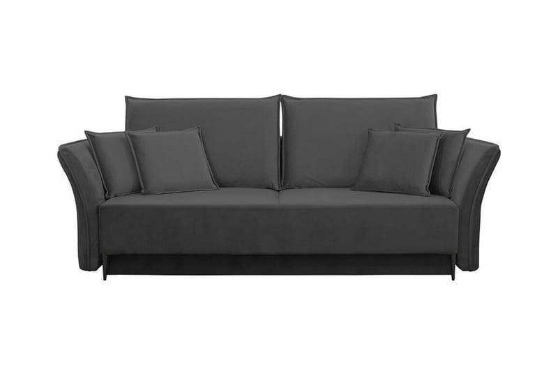 Staffin 3-sits Bäddsoffa NO_BRAND Dark grey - Møbler - Sofaer - Sovesofaer