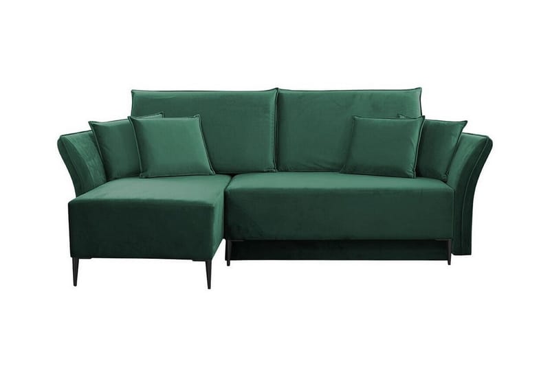 Staffin 3-sits Hörnbäddsoffa Dark green - Møbler - Sofaer - Sovesofaer