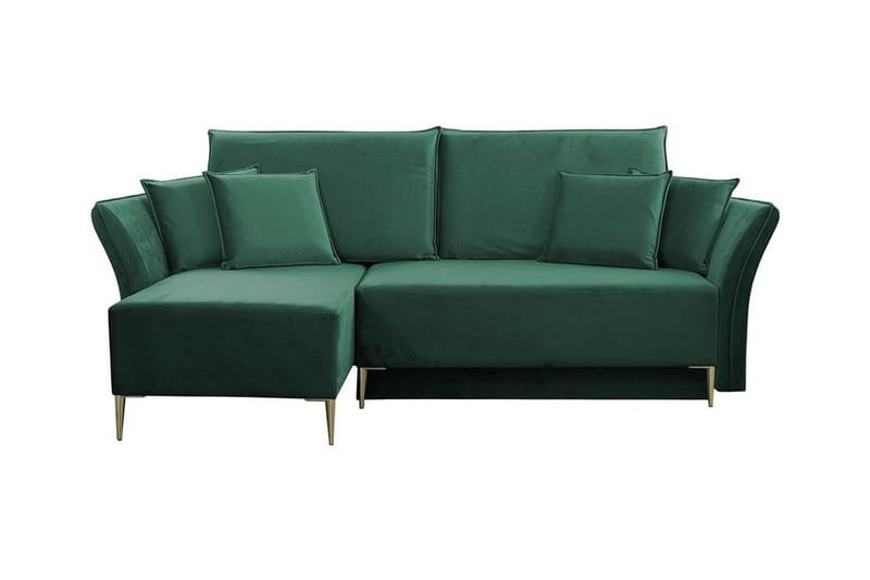 Staffin 3-sits Hörnbäddsoffa Dark green - Møbler - Sofaer - Sovesofaer
