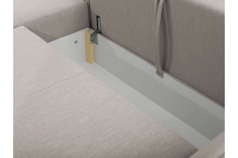 Staffin 3-sits Hörnbäddsoffa Light grey/Dark grey - Møbler - Sofaer - Sovesofaer