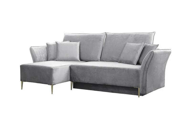 Staffin 3-sits Hörnbäddsoffa Ljusgrå, undefined