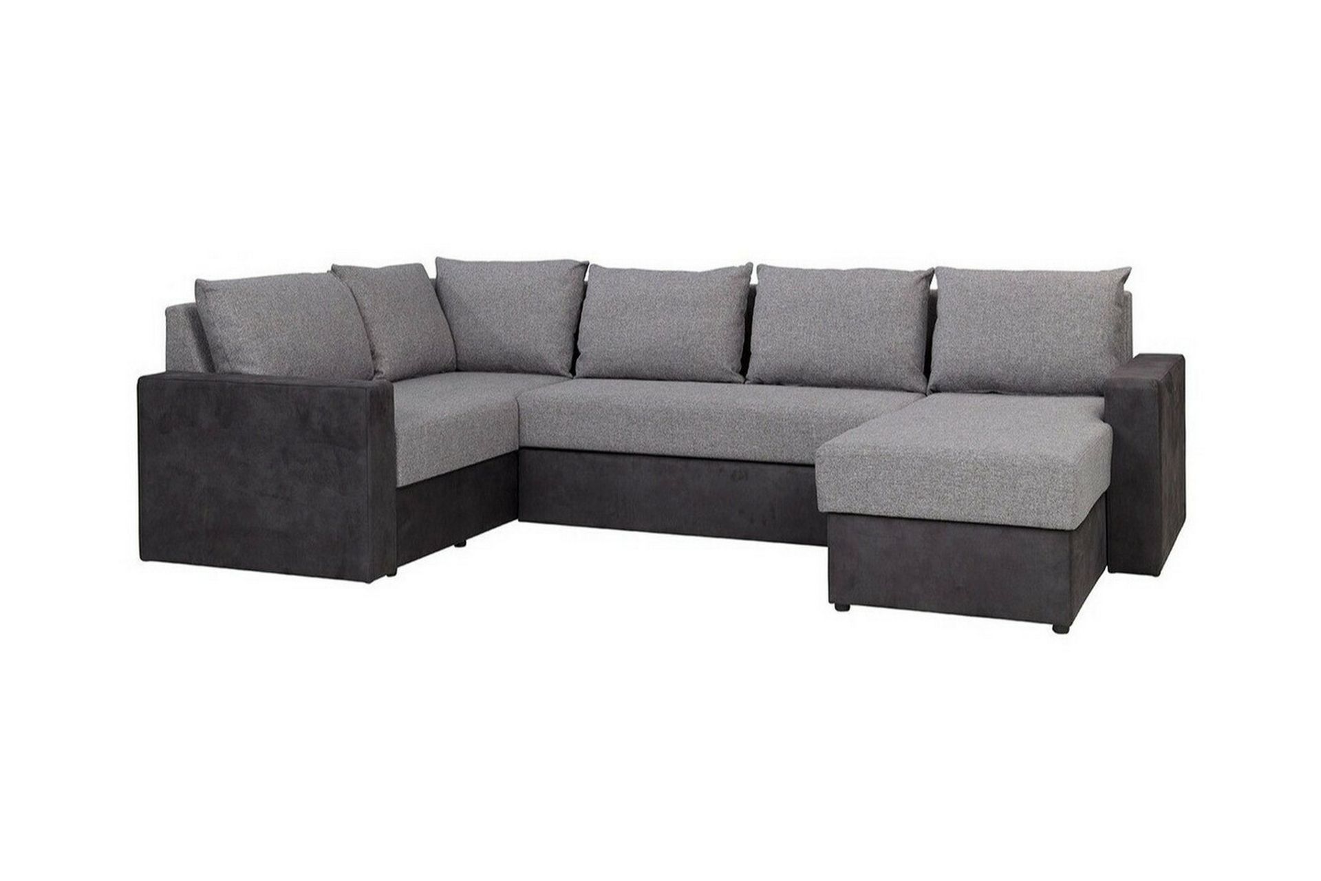 Staffin 4-seters Hjørnesovesofa - Lysegrå - Møbler - Sofaer - Sovesofaer