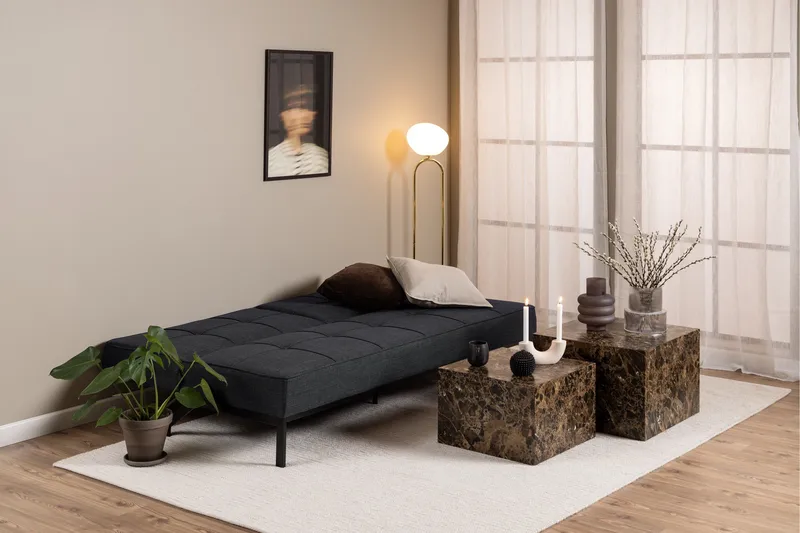 Stefan 2-seters Sovesofa - Grå - Møbler - Sofaer - Sovesofaer