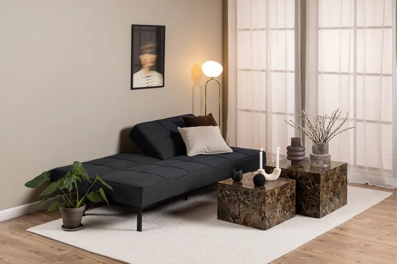 Stefan 2-seters Sovesofa - Grå - Møbler - Sofaer - Sovesofaer