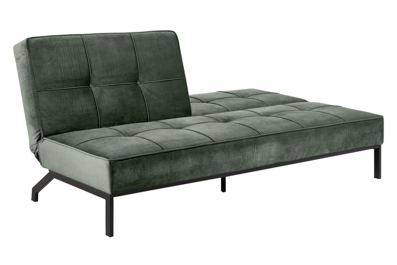 Stefan Sovesofa Fløyel - Grønn - Møbler - Sofaer - Sovesofaer
