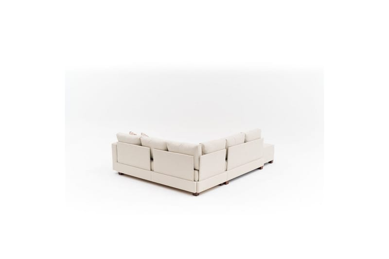 Sufian Hjørne sovesofa 4 seter - Cremehvit - Møbler - Sofaer - Sovesofaer