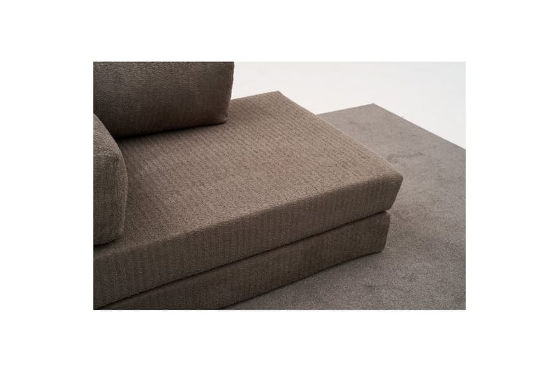 Sufian hjørne sovesofa to hjørner 3 seter - Grå - Møbler - Sofaer - Sovesofaer