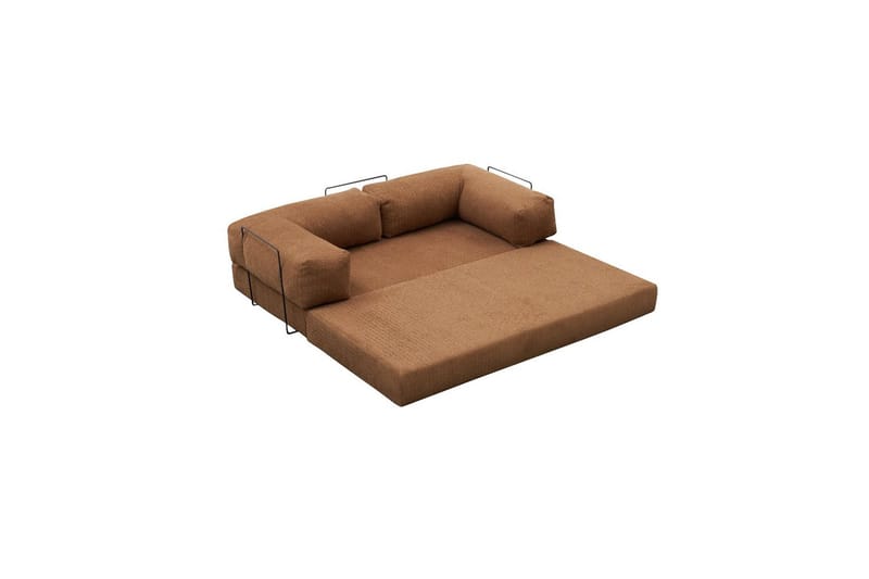 Sufian hjørnesovesofa med Divan 2-seter - Brun - Møbler - Sofaer - Sovesofaer