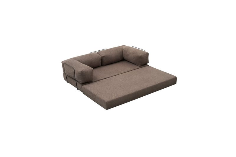 Sufian hjørnesovesofa med Divan 2-seter - Grå - Møbler - Sofaer - Sovesofaer