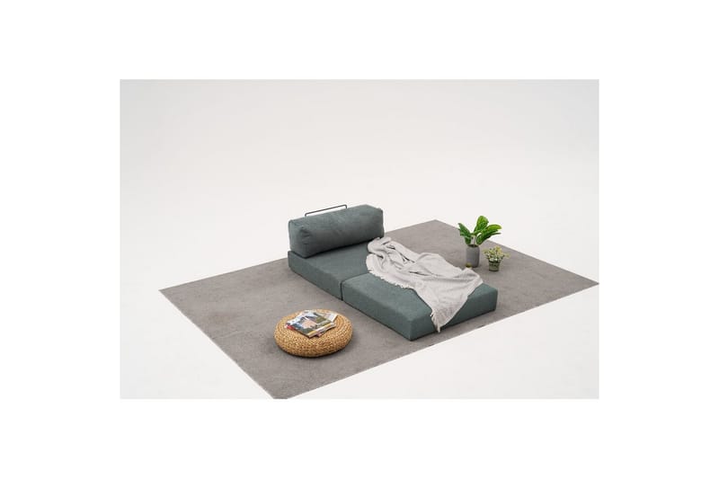 Sufian hjørnesovesofa med Divan 2-seter - Grön - Møbler - Sofaer - Sovesofaer