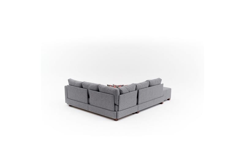 Sufian Soffa med Sjeselong 4-sits - Grafittgrå - Møbler - Sofaer - Sovesofaer