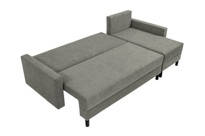 Summerhill 3-seters Hjørnesovesofa - Mørkegrå - Møbler - Sofaer - Sovesofaer