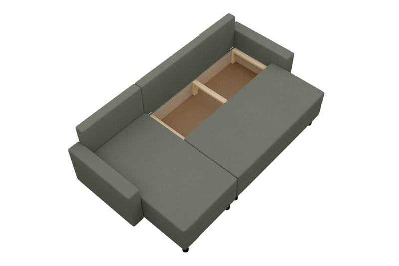 Summerhill 3-seters Hjørnesovesofa - Mørkegrå - Møbler - Sofaer - Sovesofaer