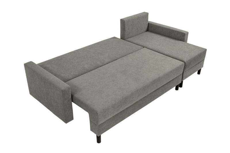 Summerhill 3-seters Hjørnesovesofa - Svart - Møbler - Sofaer - Sovesofaer