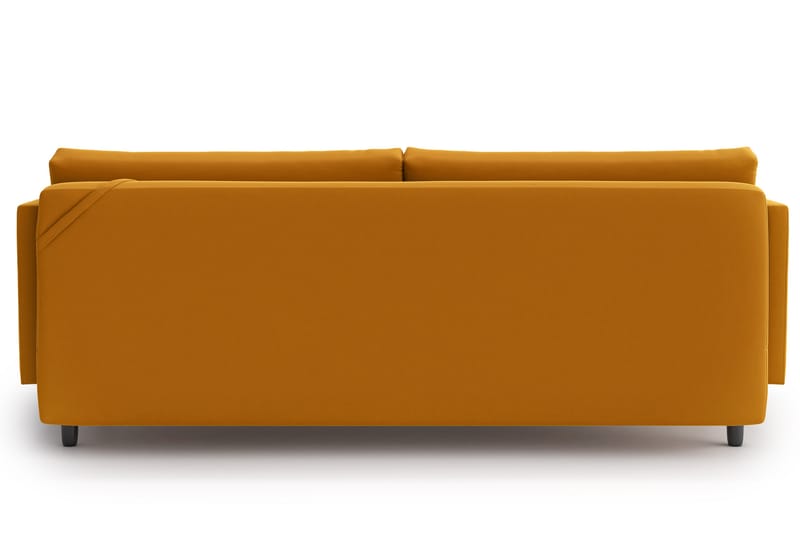 Sveah 3-seter Sovesofa - Gul - Møbler - Sofaer - Sovesofaer