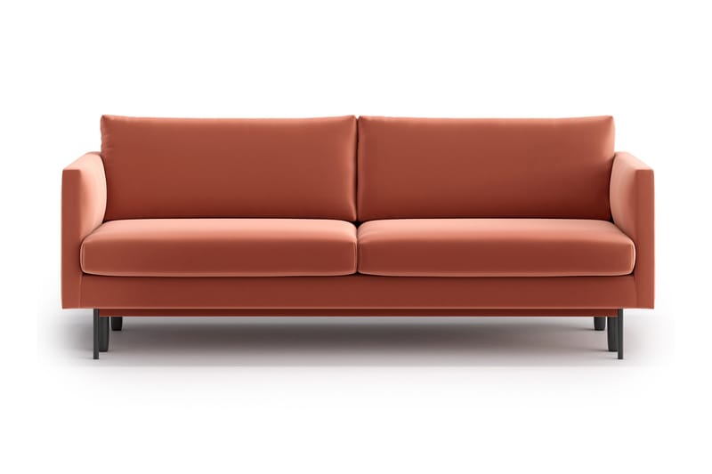 Sveah 3-seter Sovesofa - Rosa - Sovesofaer - 3 seters sovesofa