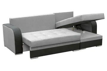 Sydney Hjørnesofa - Beige/Brun - Møbler - Sofaer - Sovesofaer