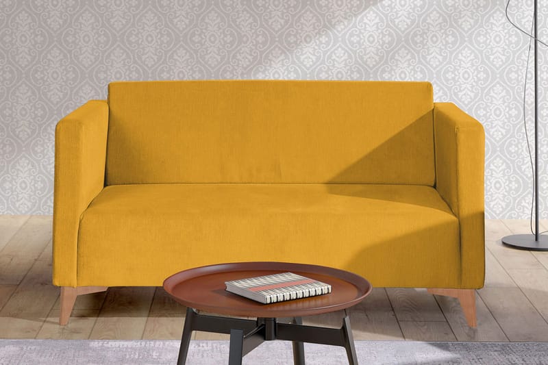 Szafir 2-seter Sofa 82x136 cm - Tre/Natur - Møbler - Sofaer - 2 seter sofa