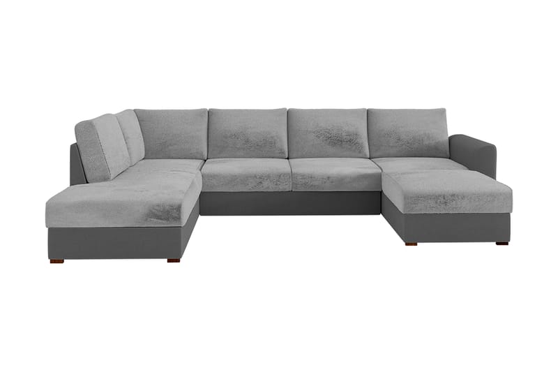 Taberk 3-seters Hjørnesovesofa - Grå - Møbler - Sofaer - Sovesofaer