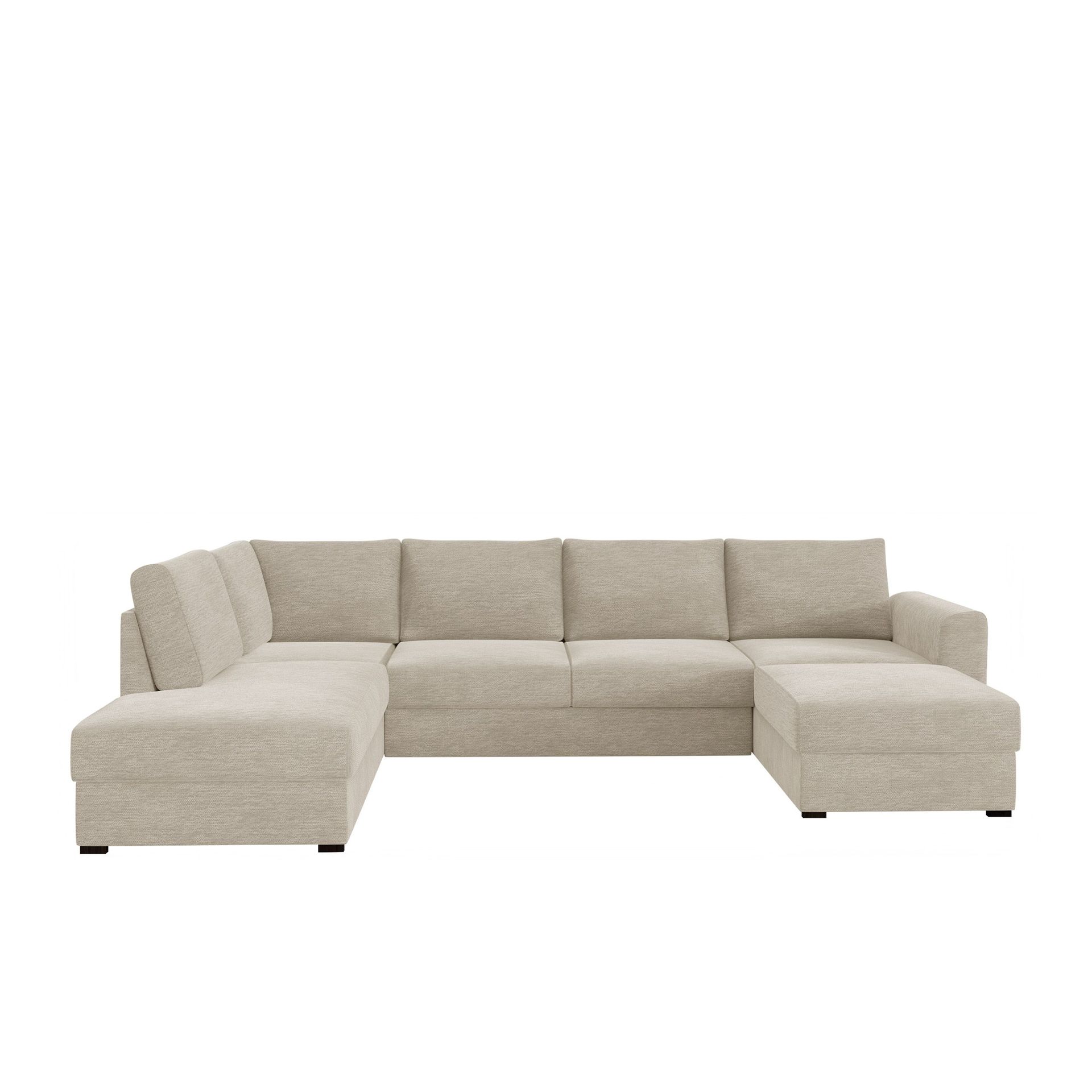 Taberk 5-seters U-sofa med Divan Høyre -
