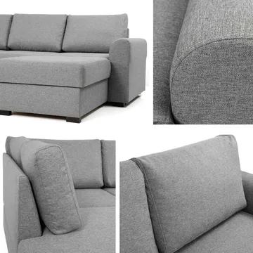 Taberk 5-seters U-sofa med Divan Venstre - Møbler - Sofaer - Sovesofaer
